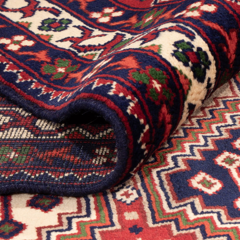 Afghan Teppich - 382 x 290 cm - dunkelbeige