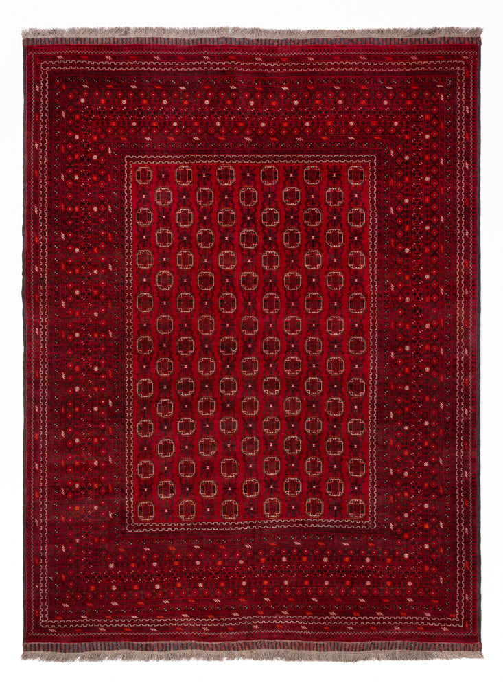 Afghan Teppich - Buchara - 276 x 200 cm - rot