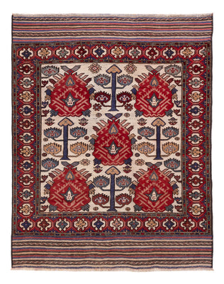 Afghan Teppich - 165 x 125 cm - mehrfarbig