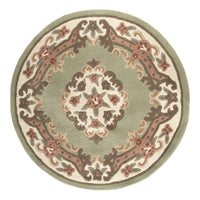 China Teppich rund  - 120 x 120 cm - mehrfarbig