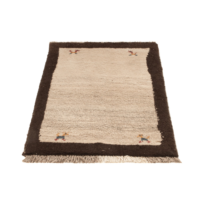Gabbeh Teppich - Perser - 85 x 57 cm - beige