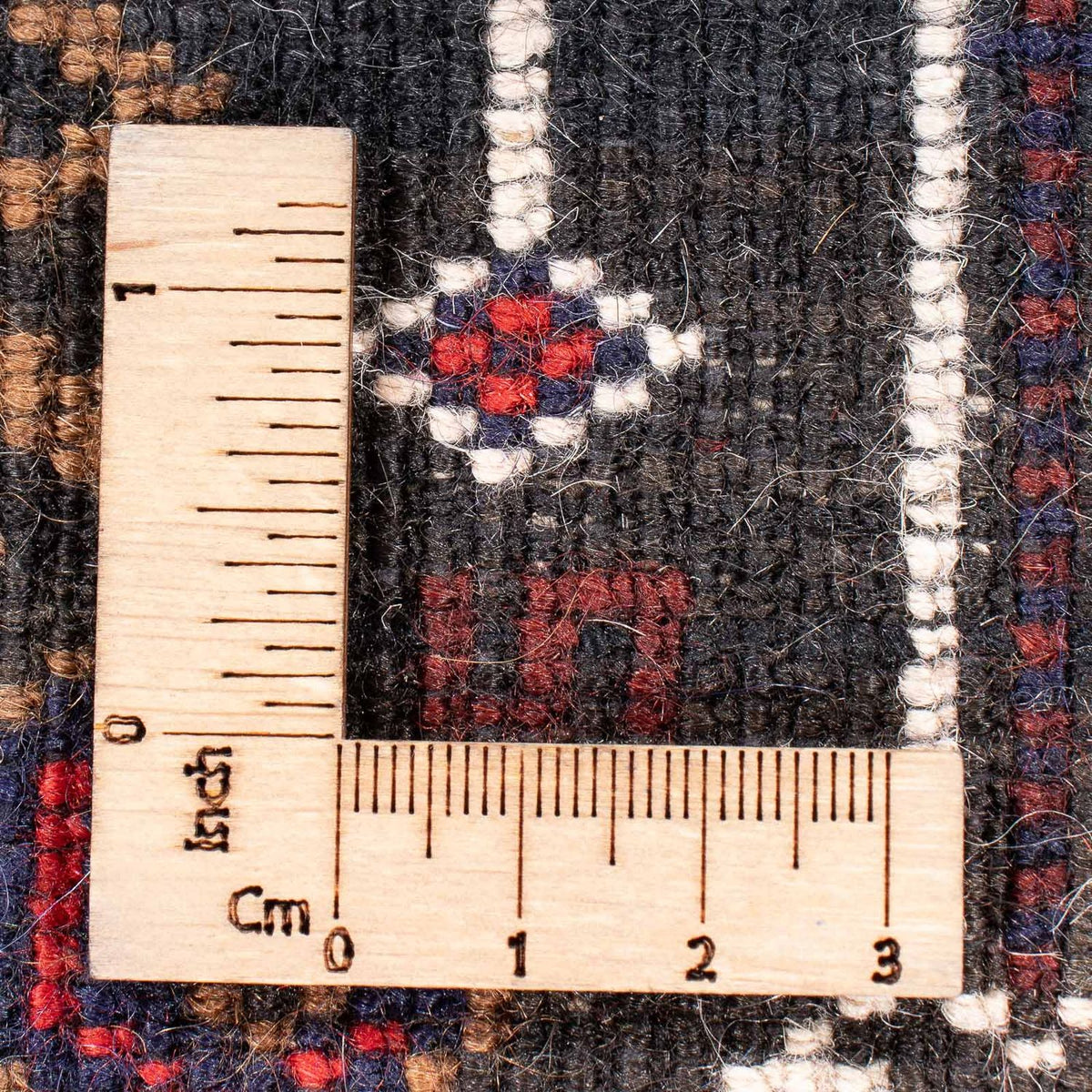 Belutsch Teppich - Gebetsteppich - 147 x 92 cm - blau