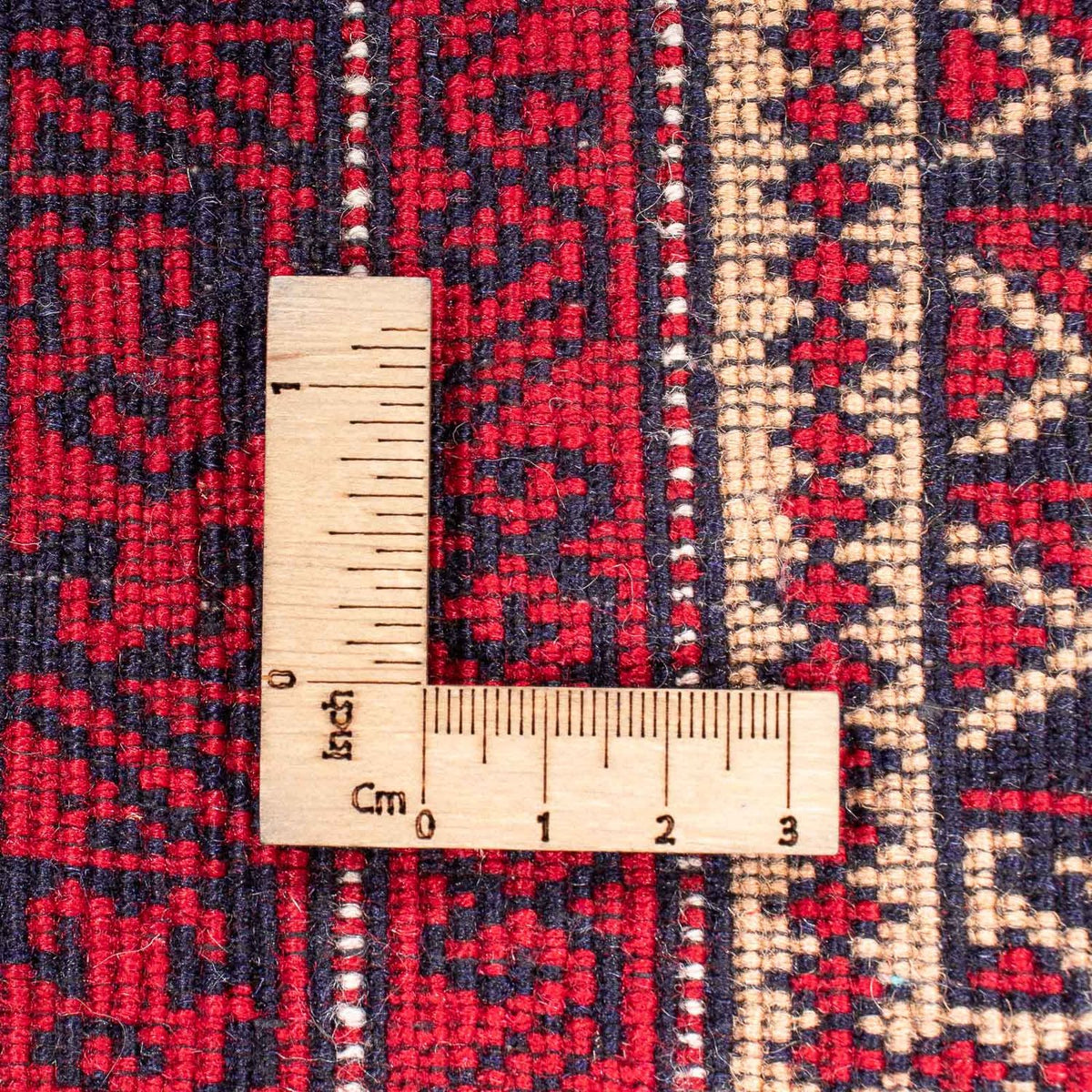 Belutsch Teppich - Gebetsteppich - 149 x 98 cm - beige