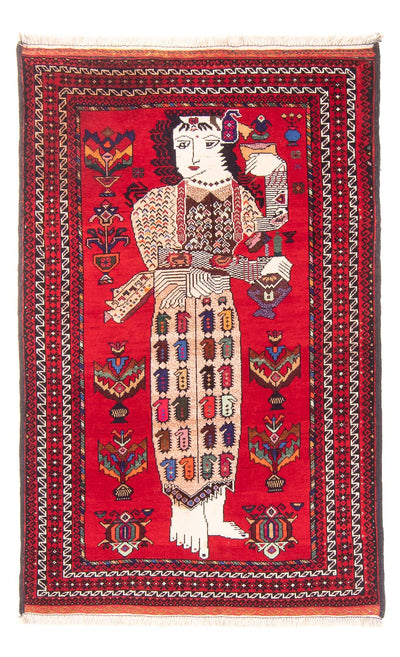 Belutsch Teppich 92x145cm - Orientteppich