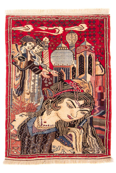 Belutsch Teppich 89x124cm - Orientteppich