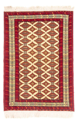 Turkaman Teppich - 167 x 120 cm - beige