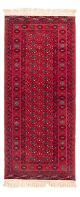 Läufer Afghan - 200 x 80 cm - rot