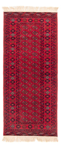 Läufer Afghan - 200 x 80 cm - rot