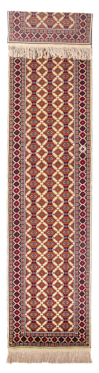 Läufer Afghan - 390 x 90 cm - beige