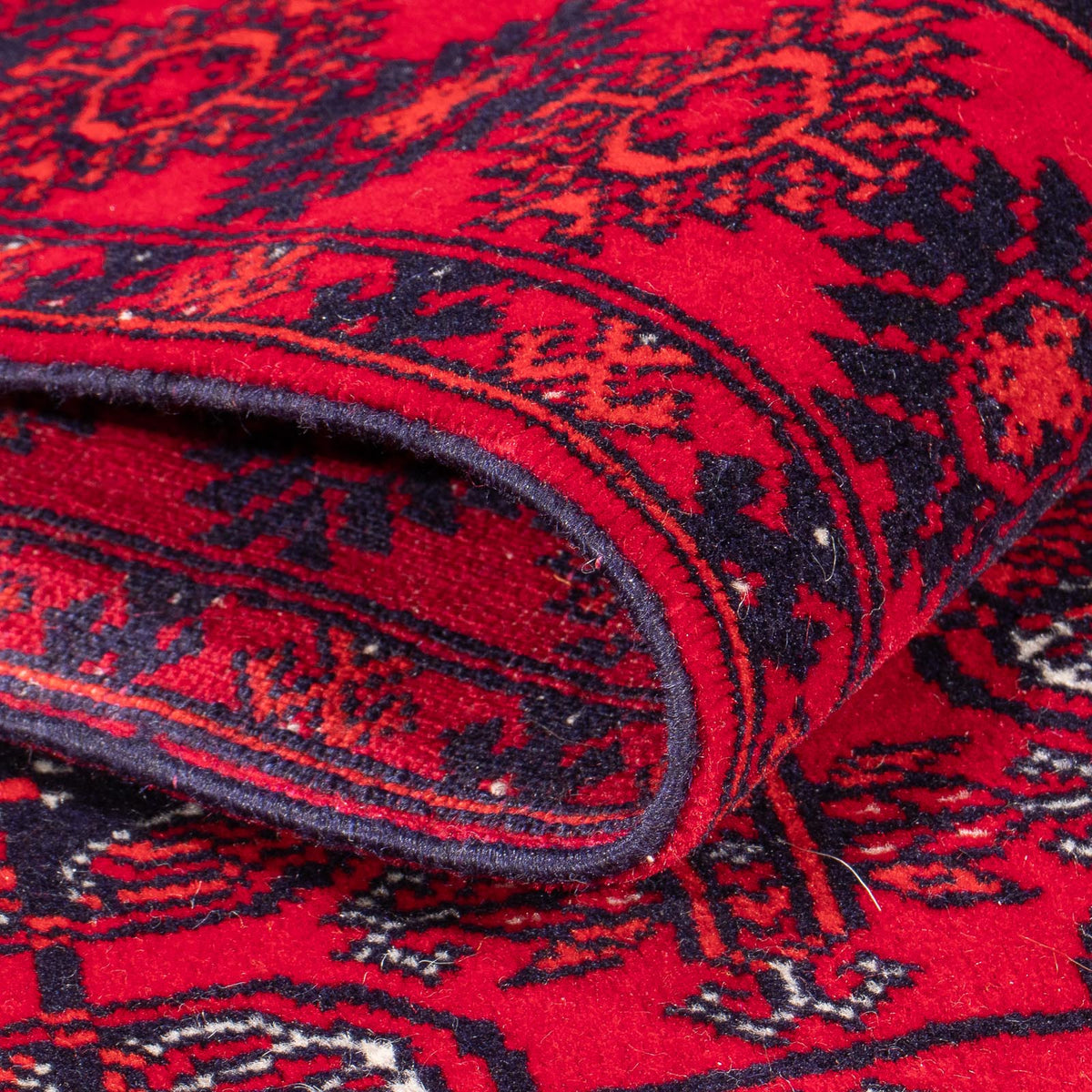 Läufer Afghan - 258 x 85 cm - rot