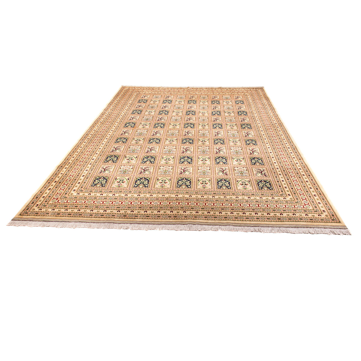 Afghan Teppich - 400 x 296 cm - beige