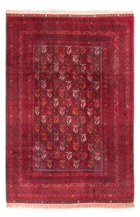 Afghan Teppich - 293 x 202 cm - rot