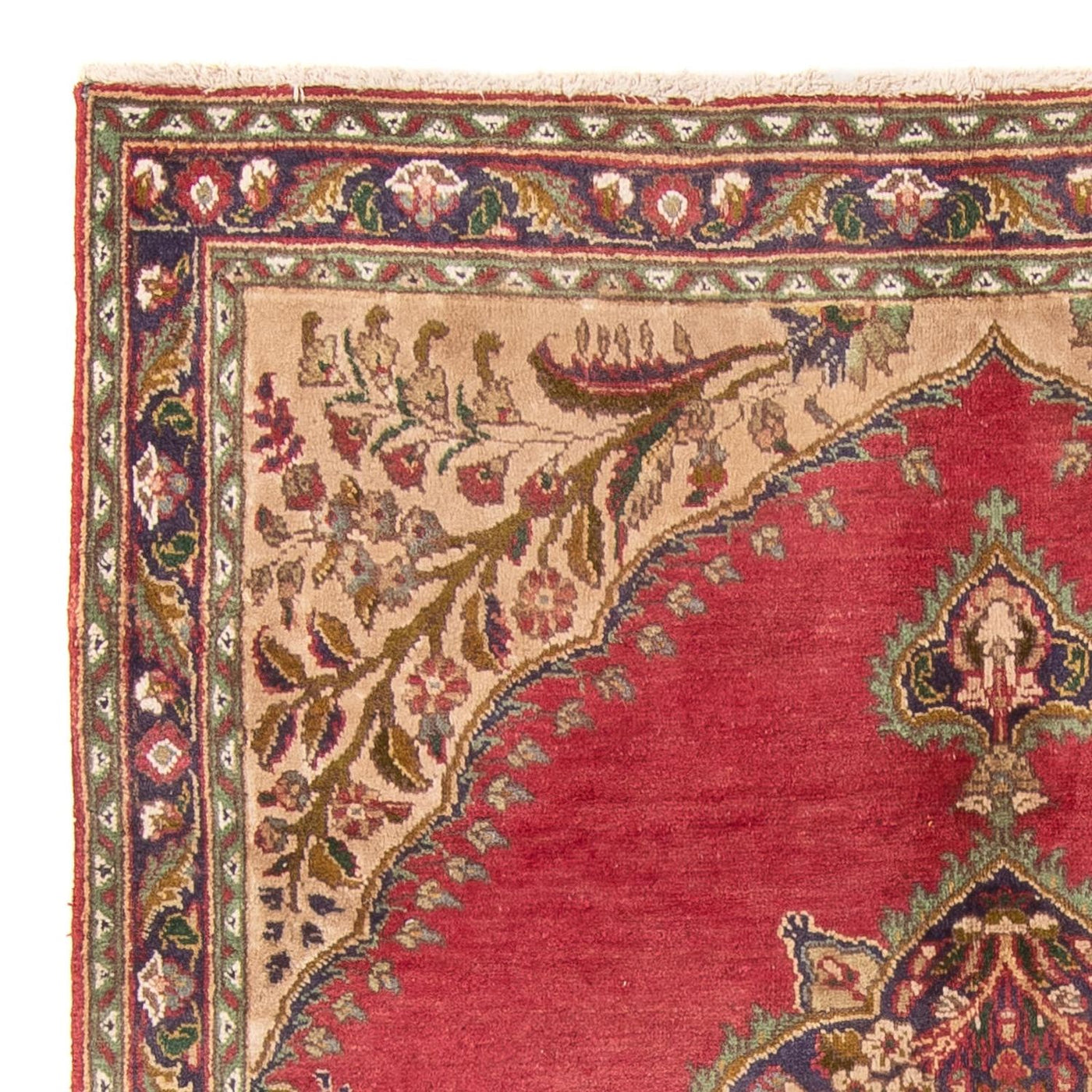 Perserteppich - Täbriz - 203 x 145 cm - rot