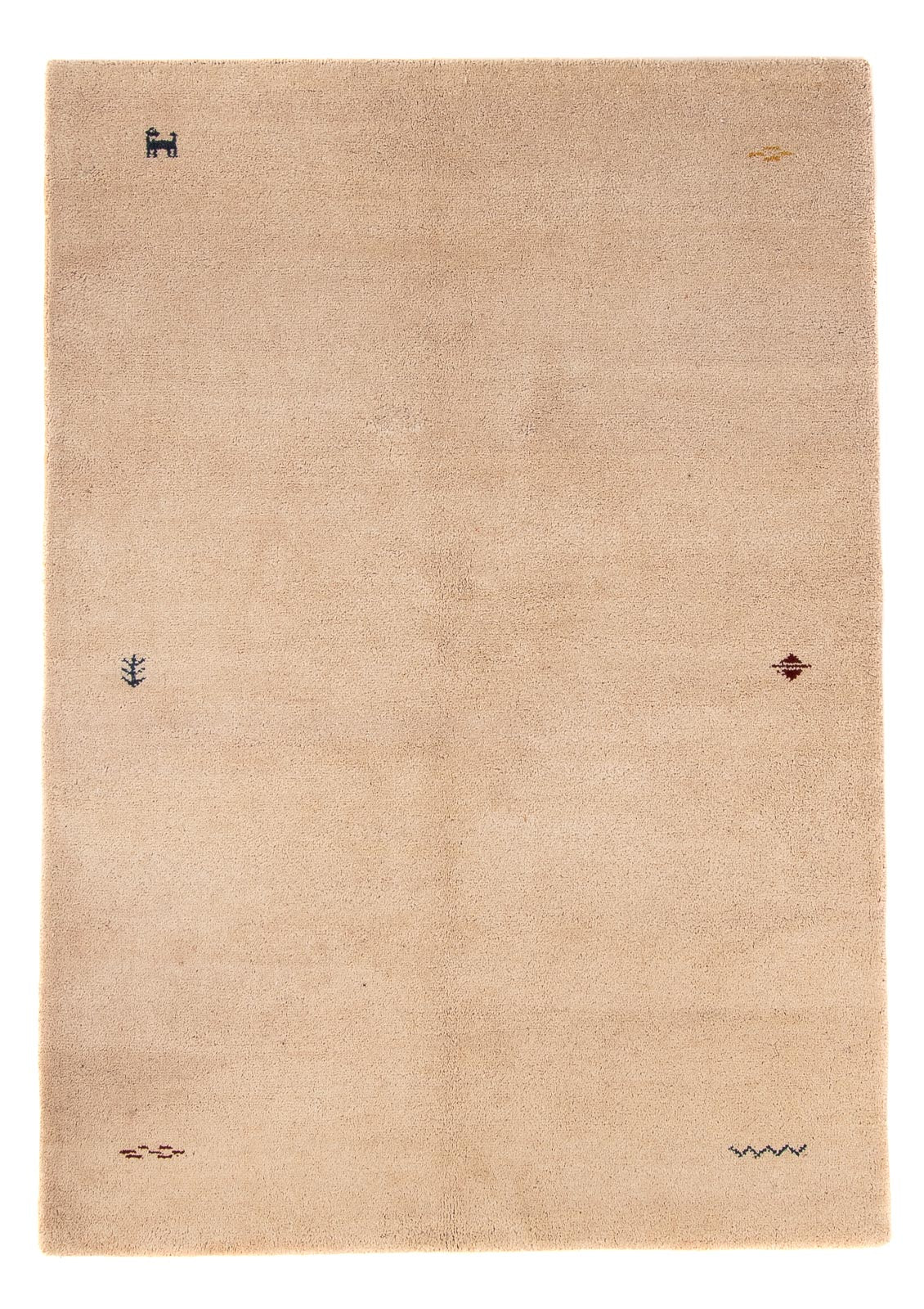 Gabbeh Teppich - Indus - 200 x 140 cm - beige