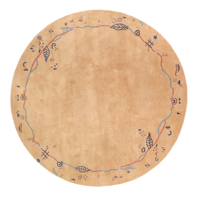 Nepal Teppich 240x240cm - Wollteppich