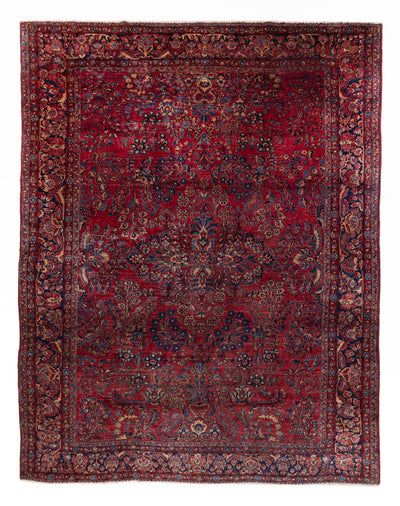 Sarough Teppich 270x360cm - Perserteppich - dunkelrot