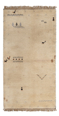Gabbeh Teppich - Indus - 160 x 90 cm - beige