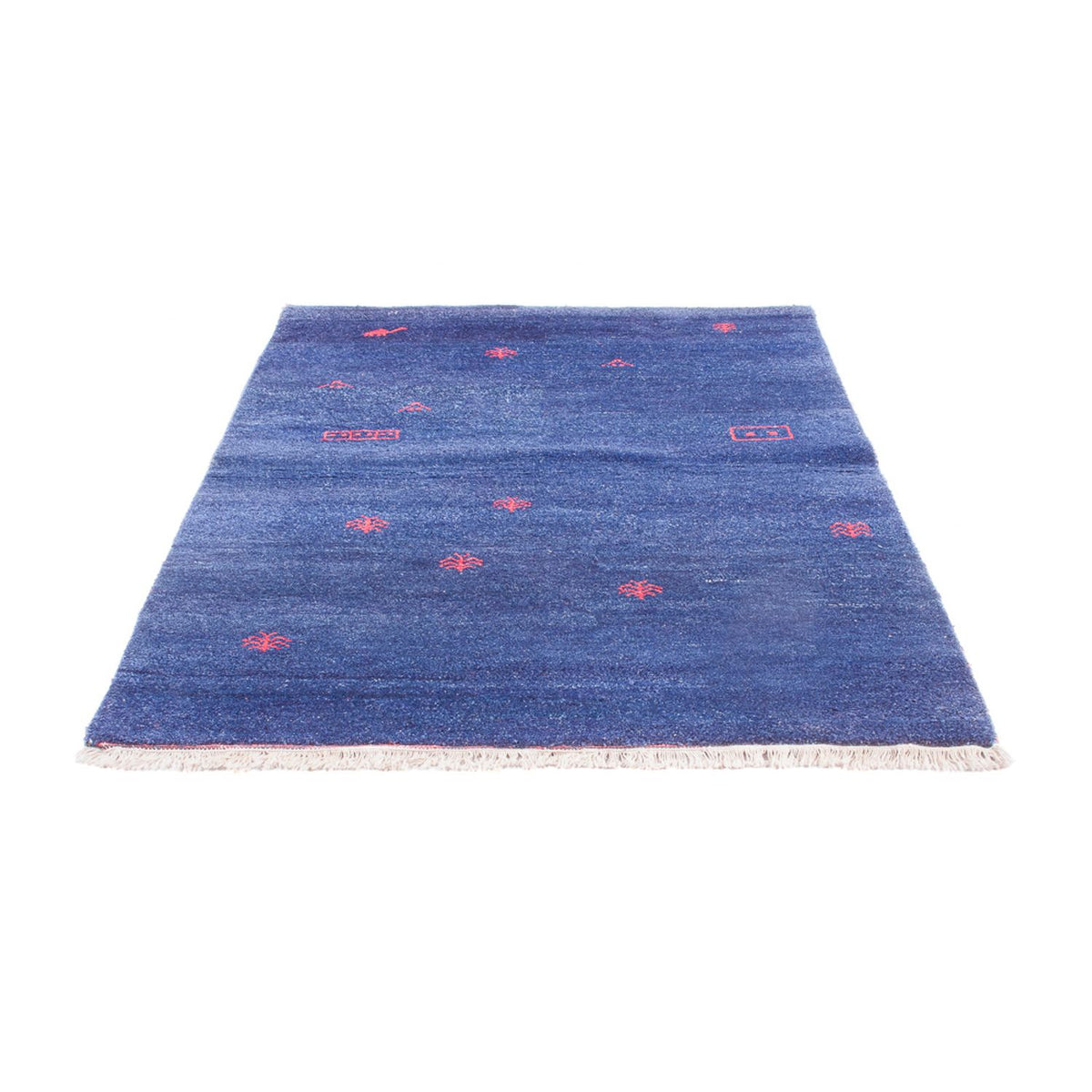 Gabbeh Teppich - Indus - 180 x 120 cm - dunkelblau