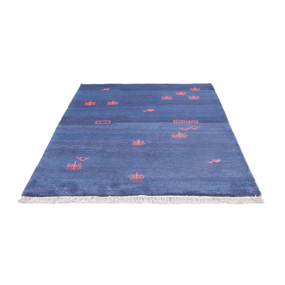 Gabbeh Teppich - Indus - 180 x 120 cm - dunkelblau