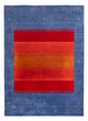 Gabbeh Teppich - Loribaft Softy - 240 x 170 cm - blau