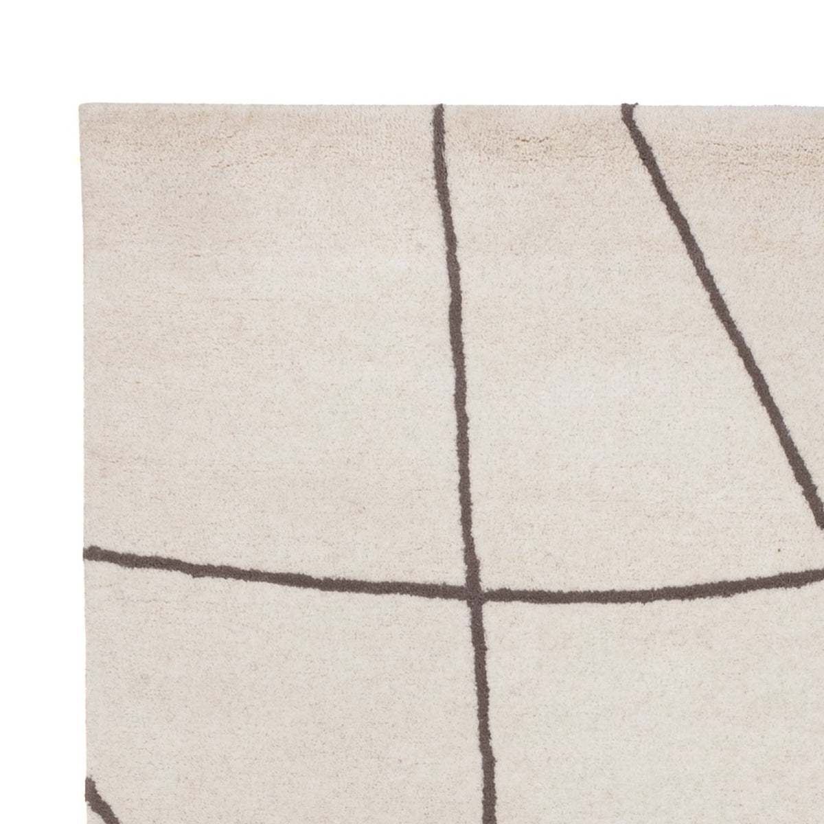 Wollteppich - 200 x 140 cm - beige