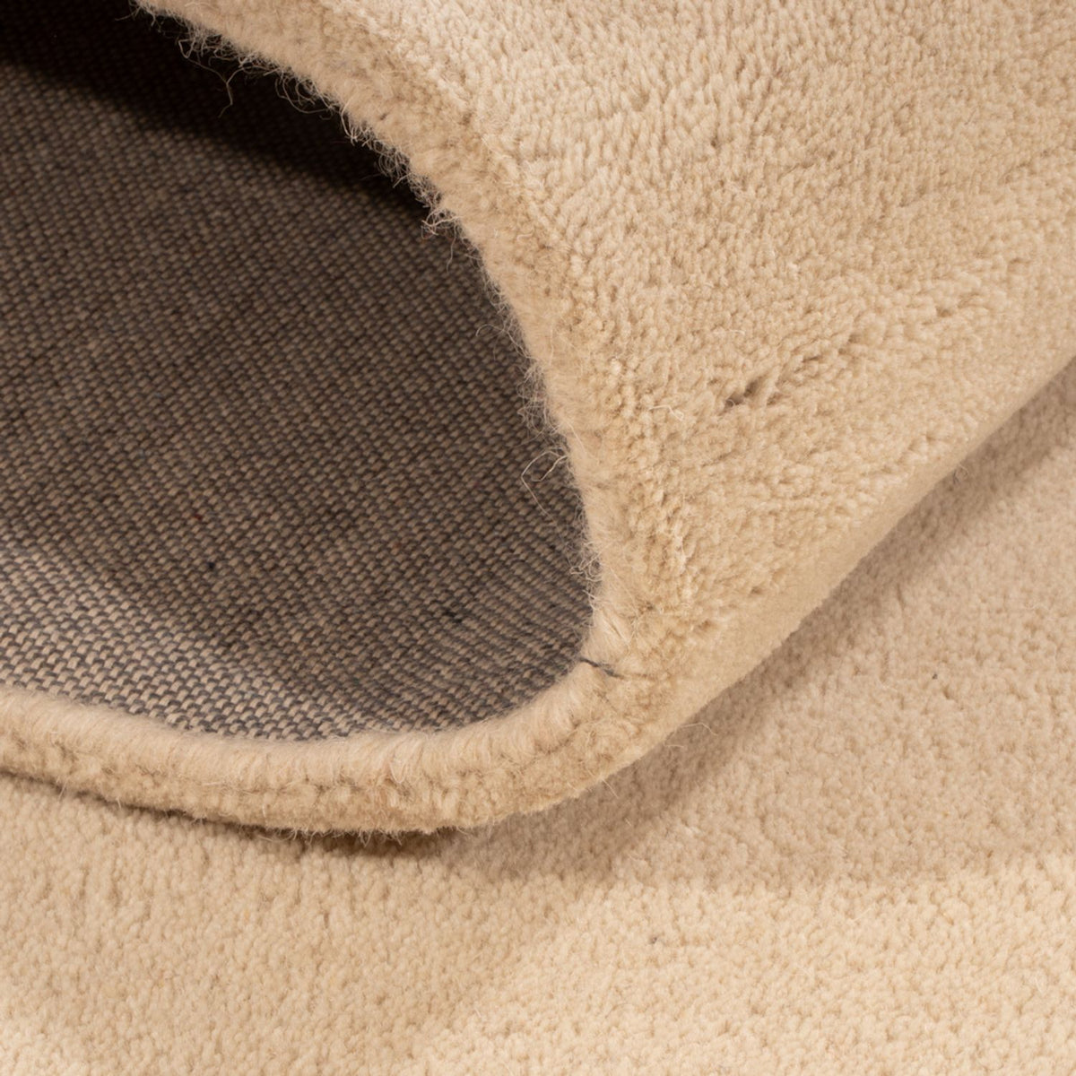 Wollteppich - 200 x 140 cm - beige