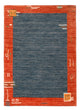 Gabbeh Teppich - Softy - 90 x 60 cm - blau