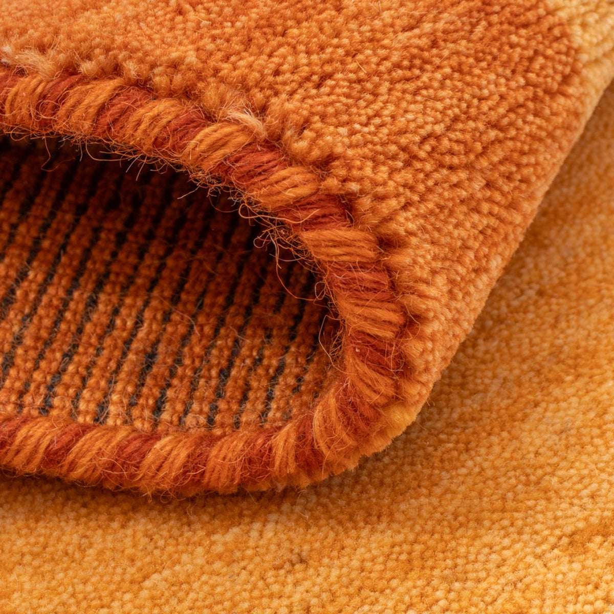 Gabbeh Teppich - Softy - 90 x 60 cm - gold