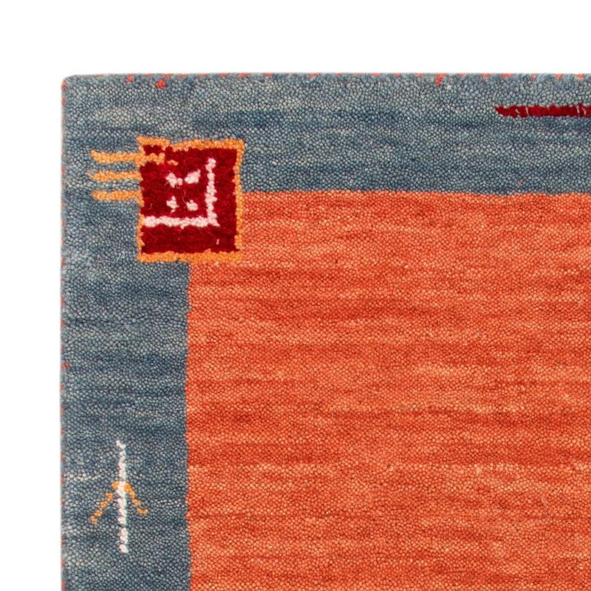 Gabbeh Teppich - Softy - 90 x 60 cm - rot