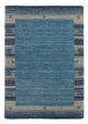 Gabbeh Teppich - Softy - 90 x 60 cm - blau