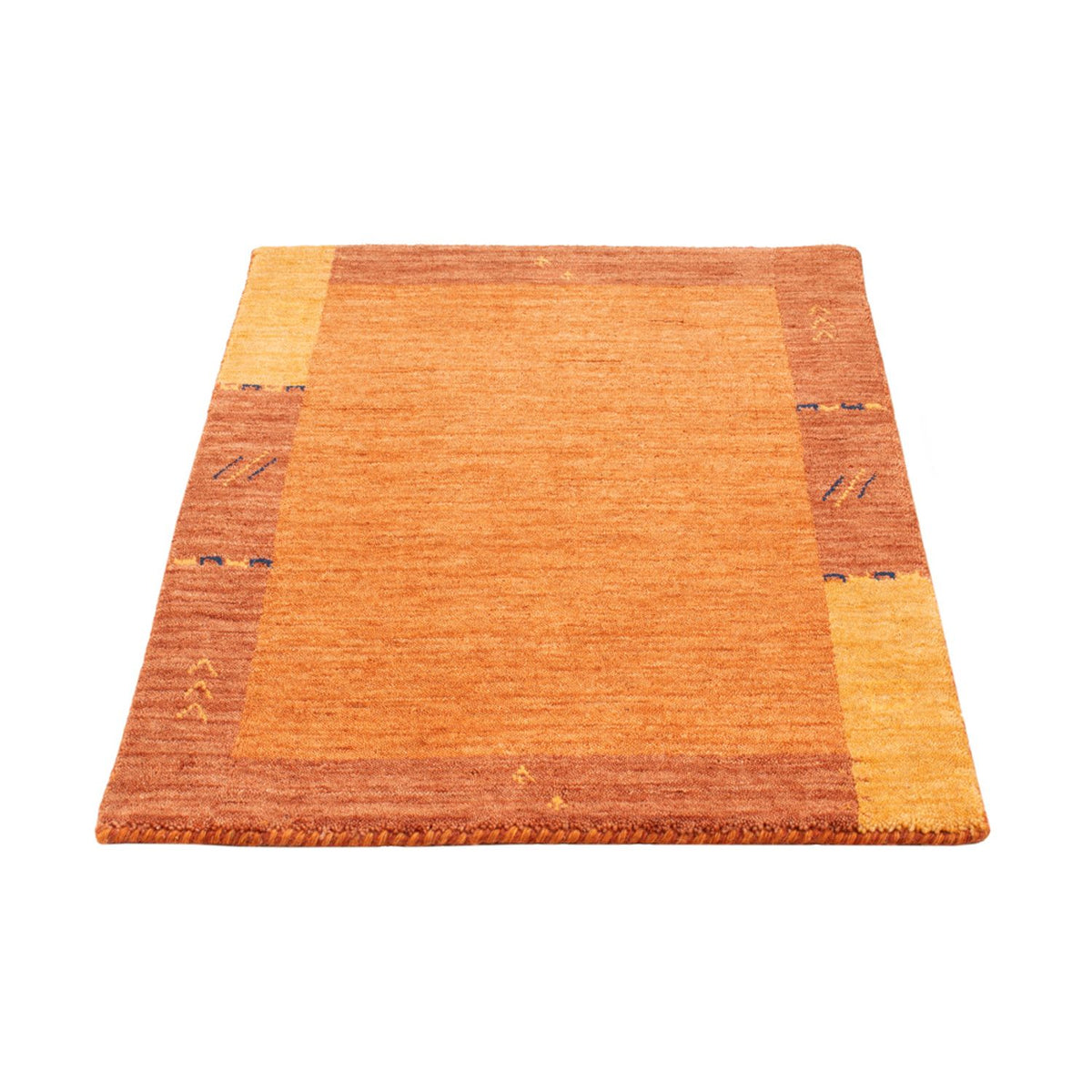 Gabbeh Teppich - Softy - 90 x 60 cm - rost