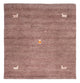 Gabbeh Teppich Softy 150x150cm - Wollteppich