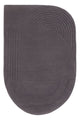 Wollteppich sonderform  - 60 x 90 cm - grau