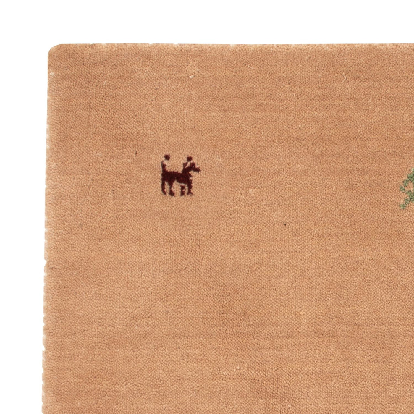 Gabbeh Teppich Softy 65x60cm - Wollteppich