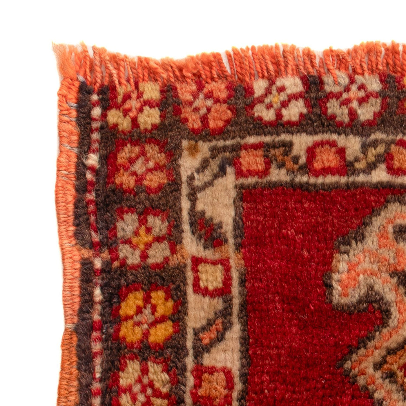 Orientteppich - 27 x 24 cm - rot