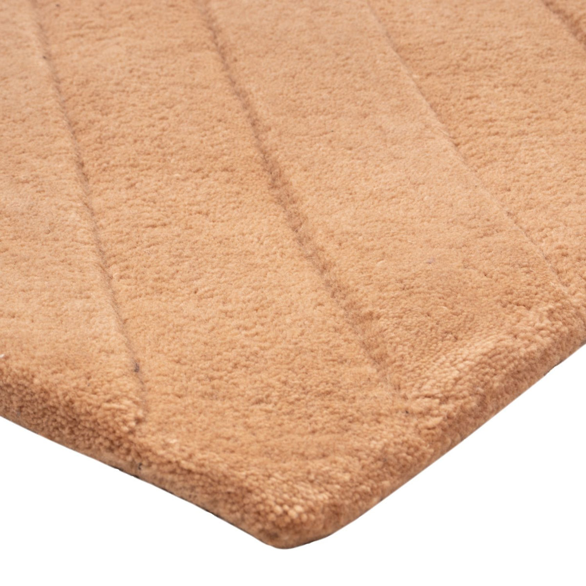 Wollteppich - 90 x 60 cm - lachs