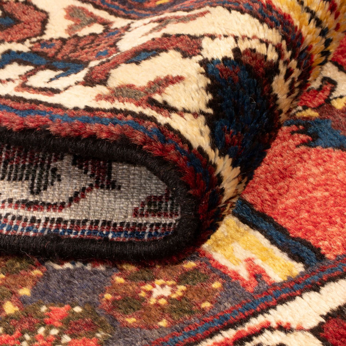 Perserteppich - Nomadic - fein - 137 x 83 cm - rot