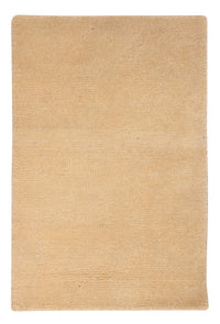 Wollteppich - 90 x 60 cm - creme