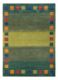 Gabbeh Teppich - Loribaft Indus - 240 x 170 cm - grün