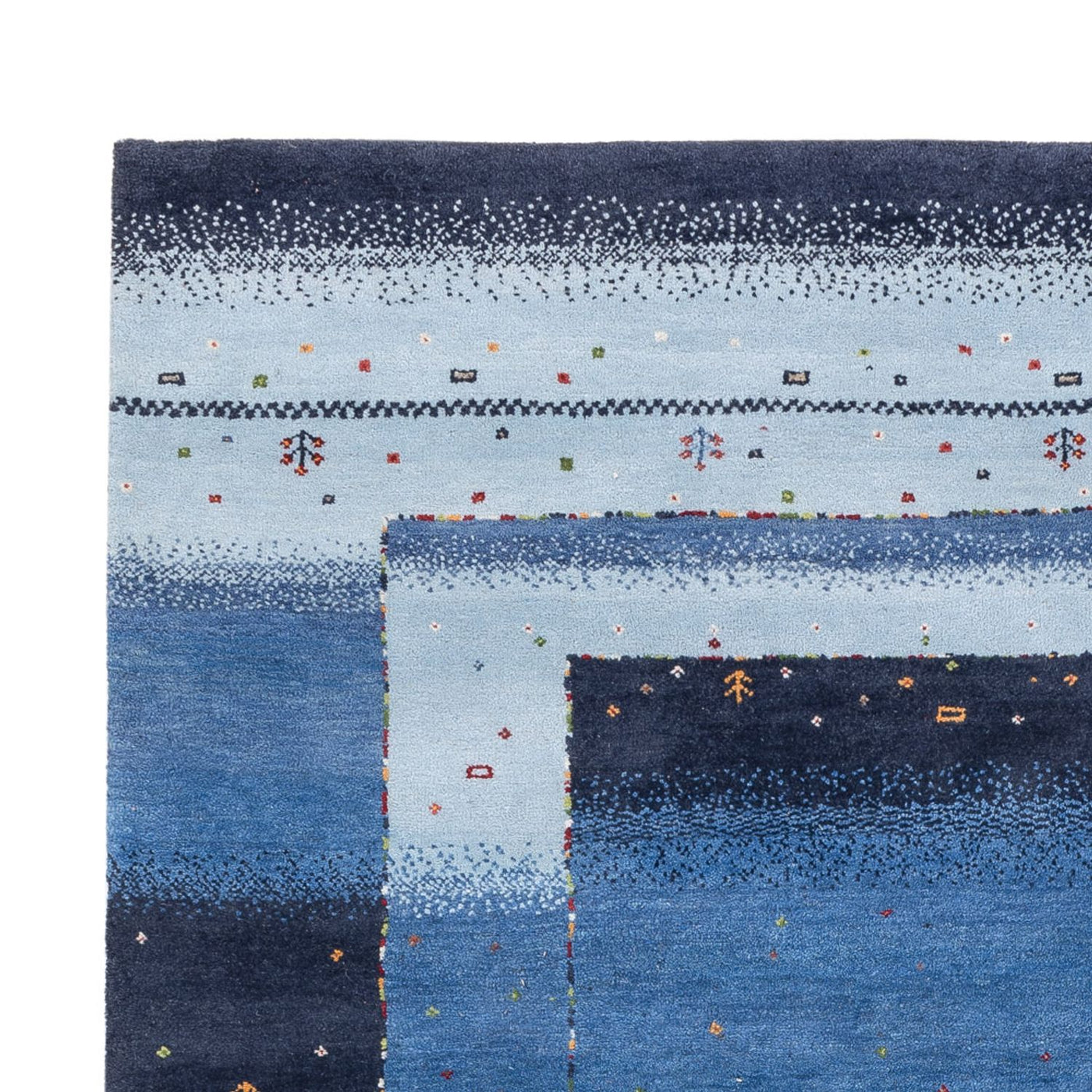 Indo Loribaft Teppich 243x169cm - Wollteppich
