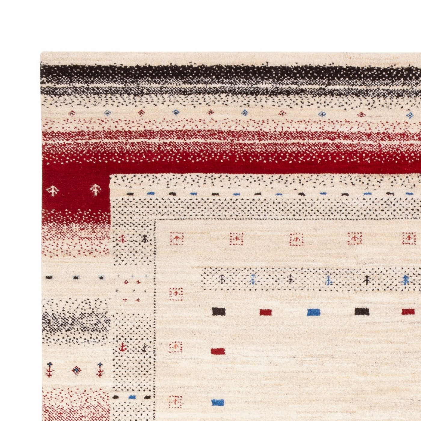 Indo Loribaft Teppich 242x168cm - Wollteppich