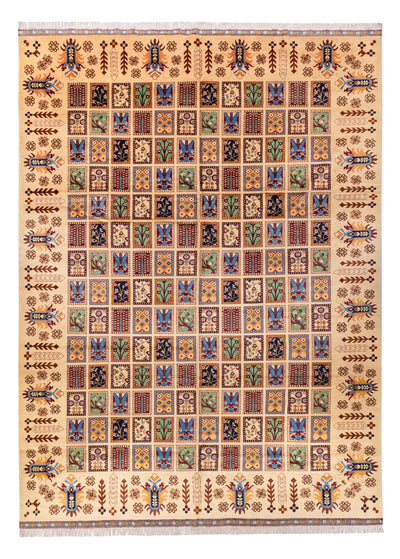 Afghan Teppich 295x400cm - Orientteppich - beige