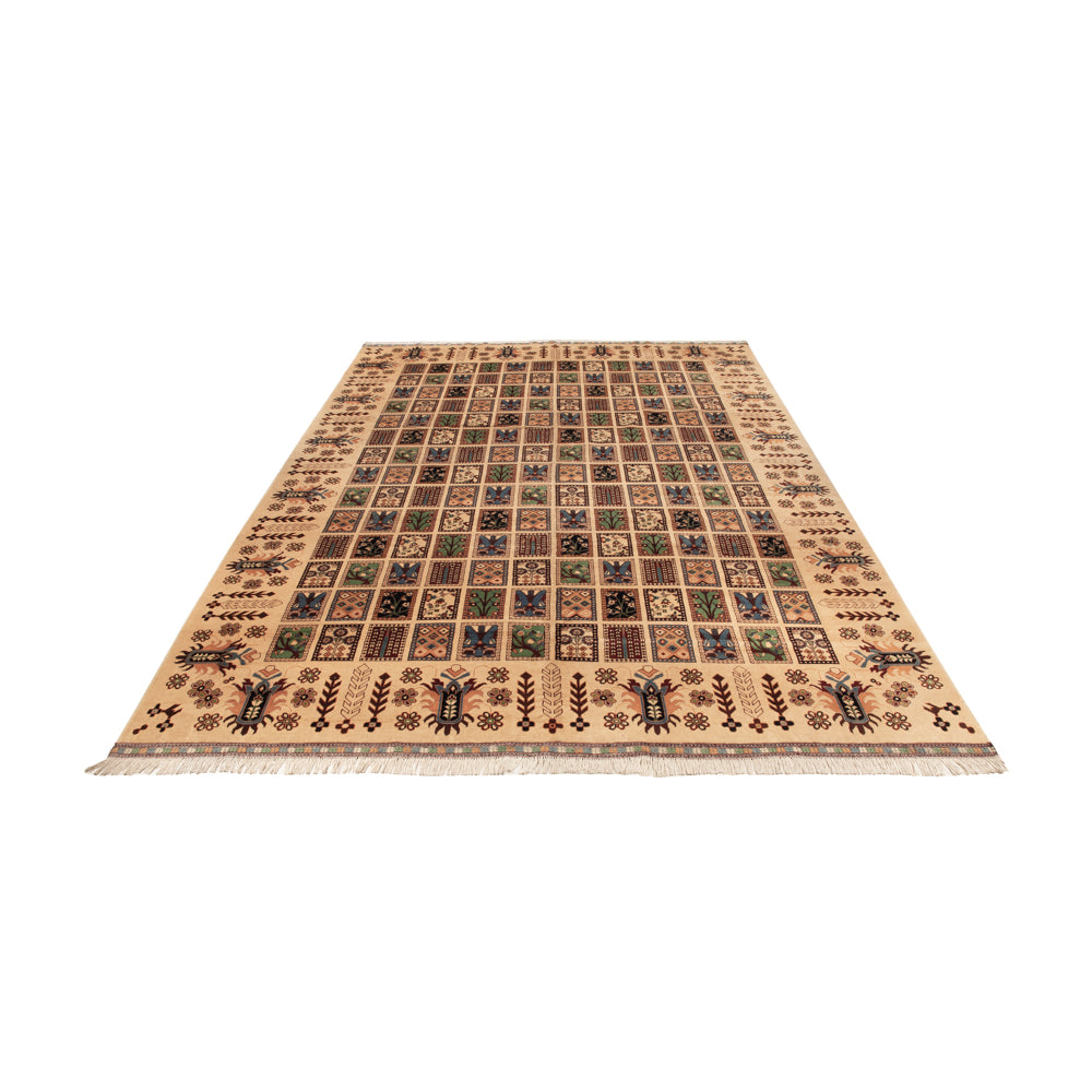 Afghan Teppich - 400 x 295 cm - beige