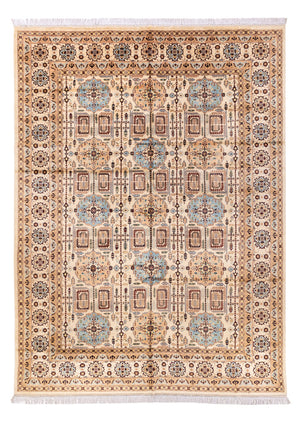 Afghan Teppich - 346 x 245 cm - hellbeige