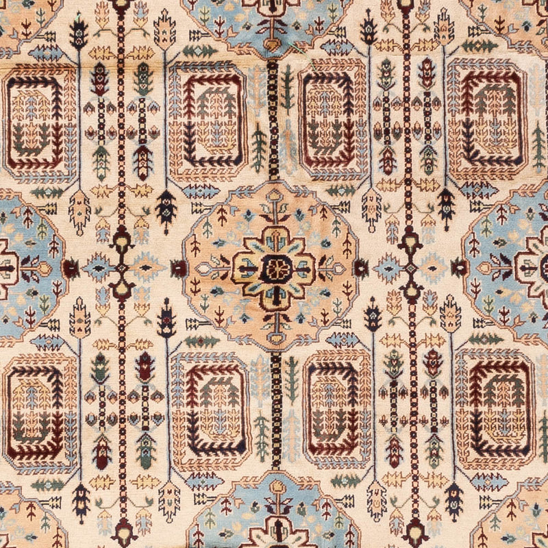 Afghan Teppich - 346 x 245 cm - hellbeige
