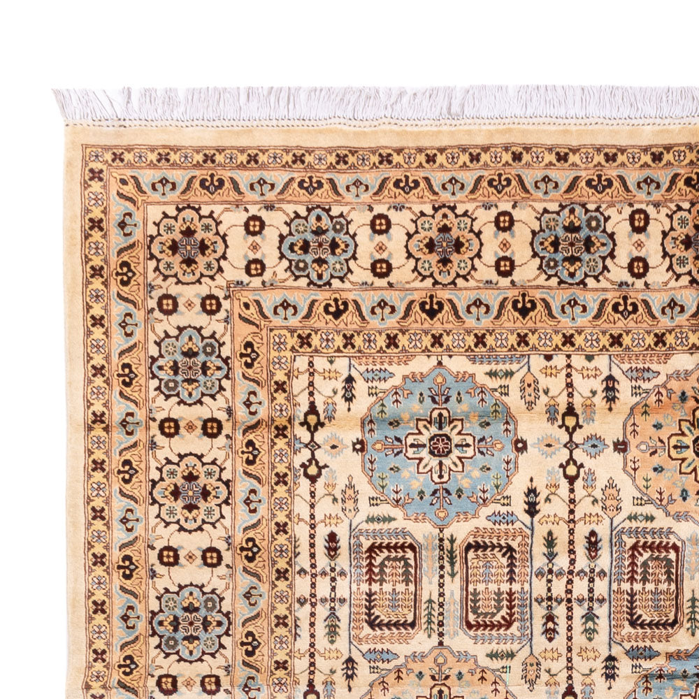 Afghan Teppich - 346 x 245 cm - hellbeige