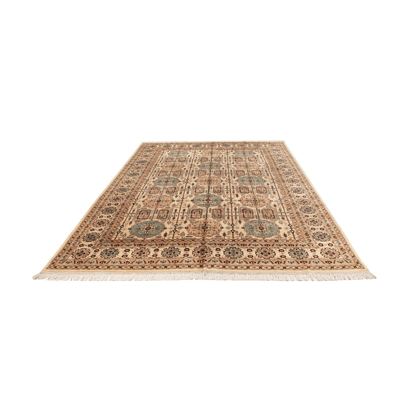 Afghan Teppich - 346 x 245 cm - hellbeige