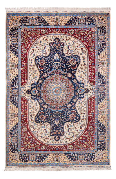 Afghan Teppich 195x302cm - Orientteppich - mehrfarbig