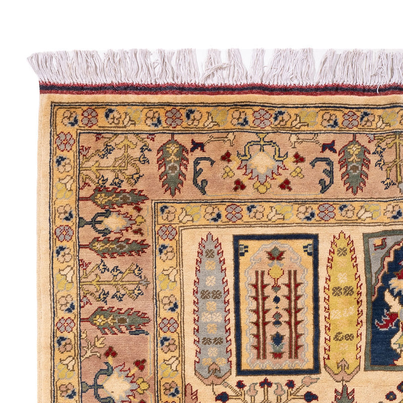 Afghan Teppich - 199 x 150 cm - beige