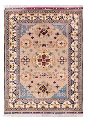 Afghan Teppich - 200 x 150 cm - beige
